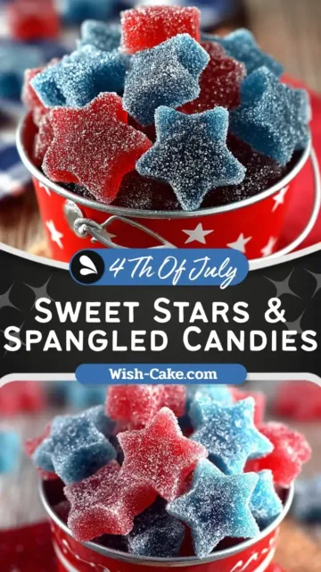 Sweet Stars And Spangled Candies Delight