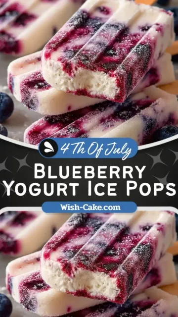 Healthy Blueberry Yogurt Ice Pops Easy Delight
