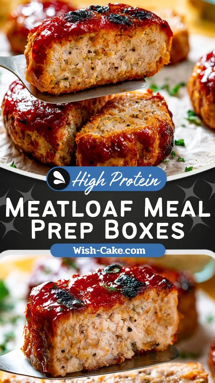 Easy Air Fryer Turkey Meatloaf Meal Prep