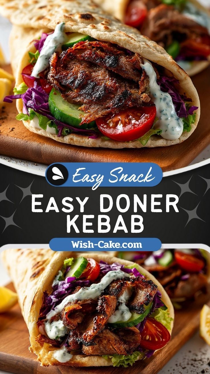 Authentic Homemade Doner Kebab