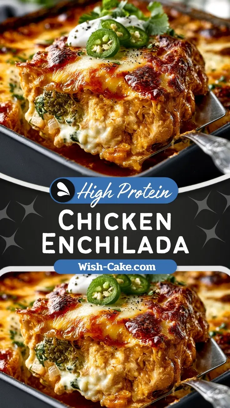 Easy Chicken Enchilada Bake
