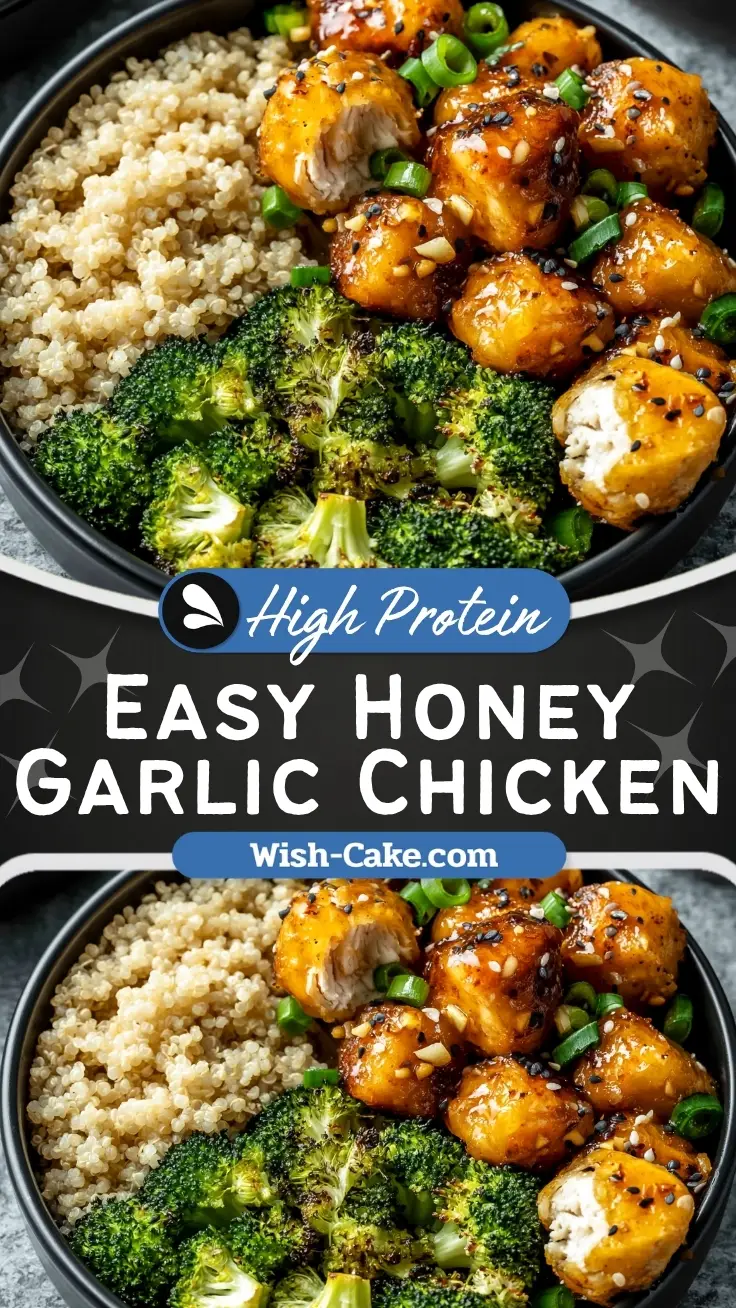 Simple Honey Garlic Chicken Meal Prep