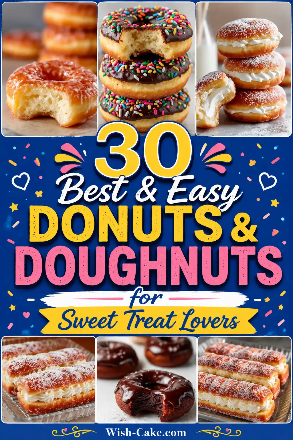 30 Easy & Quick Homemade Donuts & Doughnuts Recipes for Sweet Treat Lovers