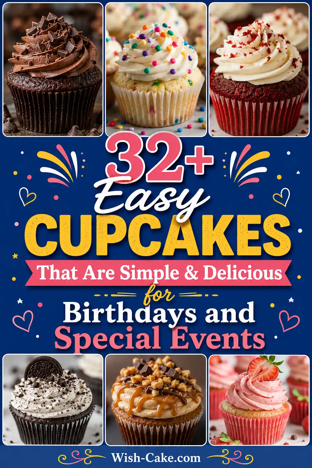32+ Easy Dessert Cupcake Recipes That Are Simple and Delicious for Birthdays and Special Events