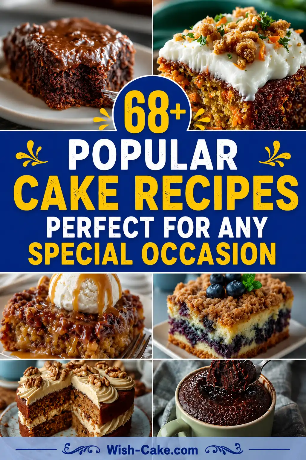 68+ Popular Cake Recipes Perfect For Any Special Occasion & Everyone Will Love