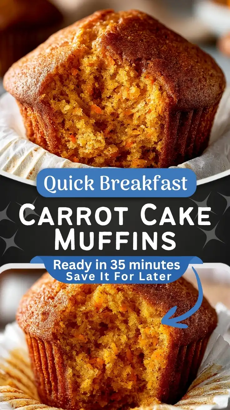 Delightful Carrot Cake Muffins