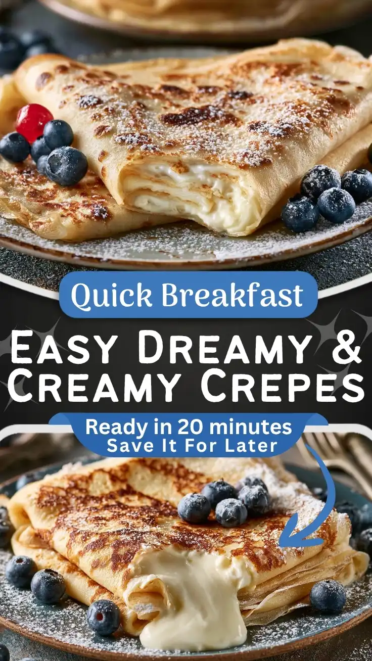 Easy Classic Crepes Recipe