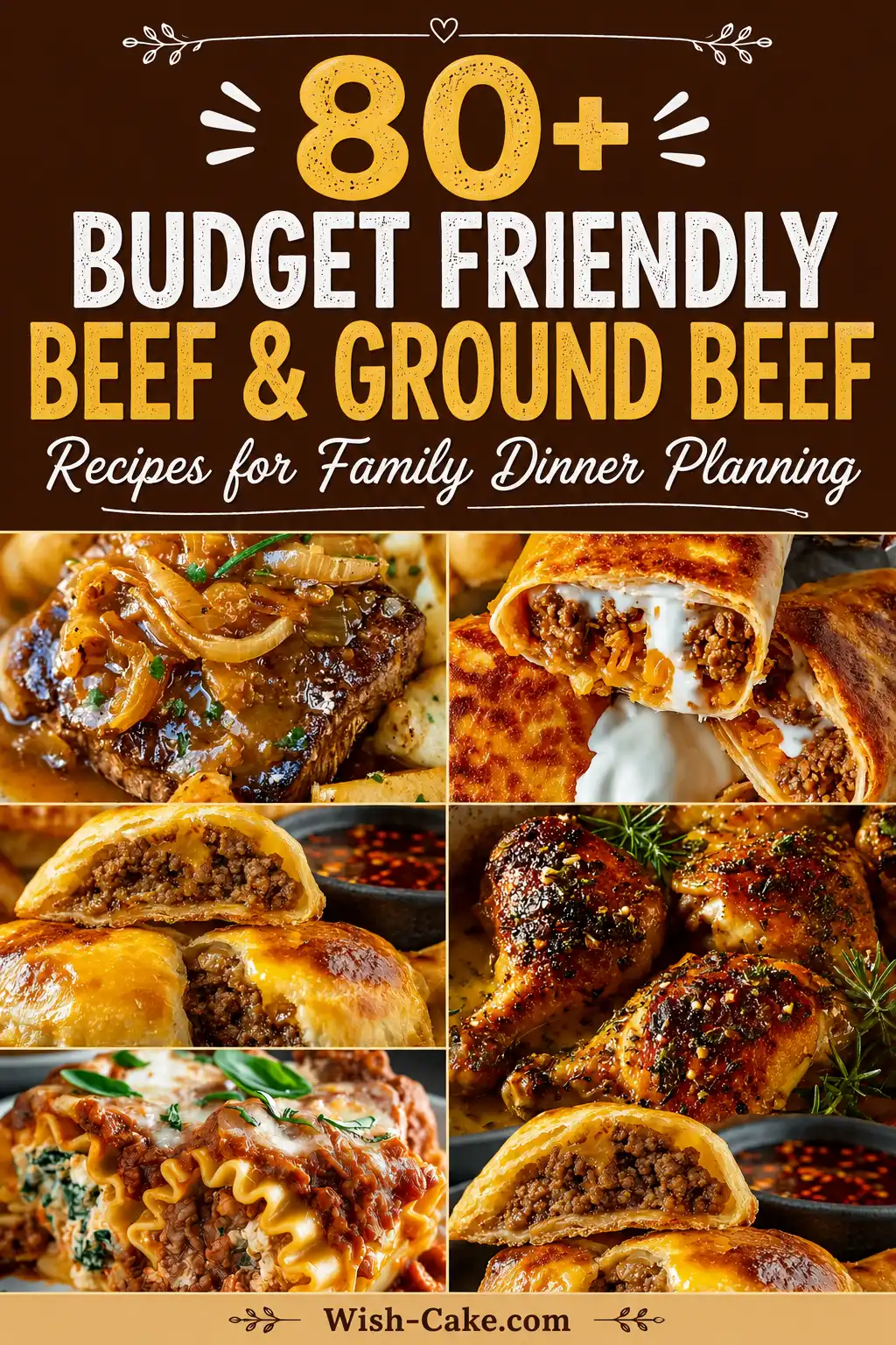 80+ Budget Friendly Beef & Ground Beef Recipes for Family Dinner Planning
