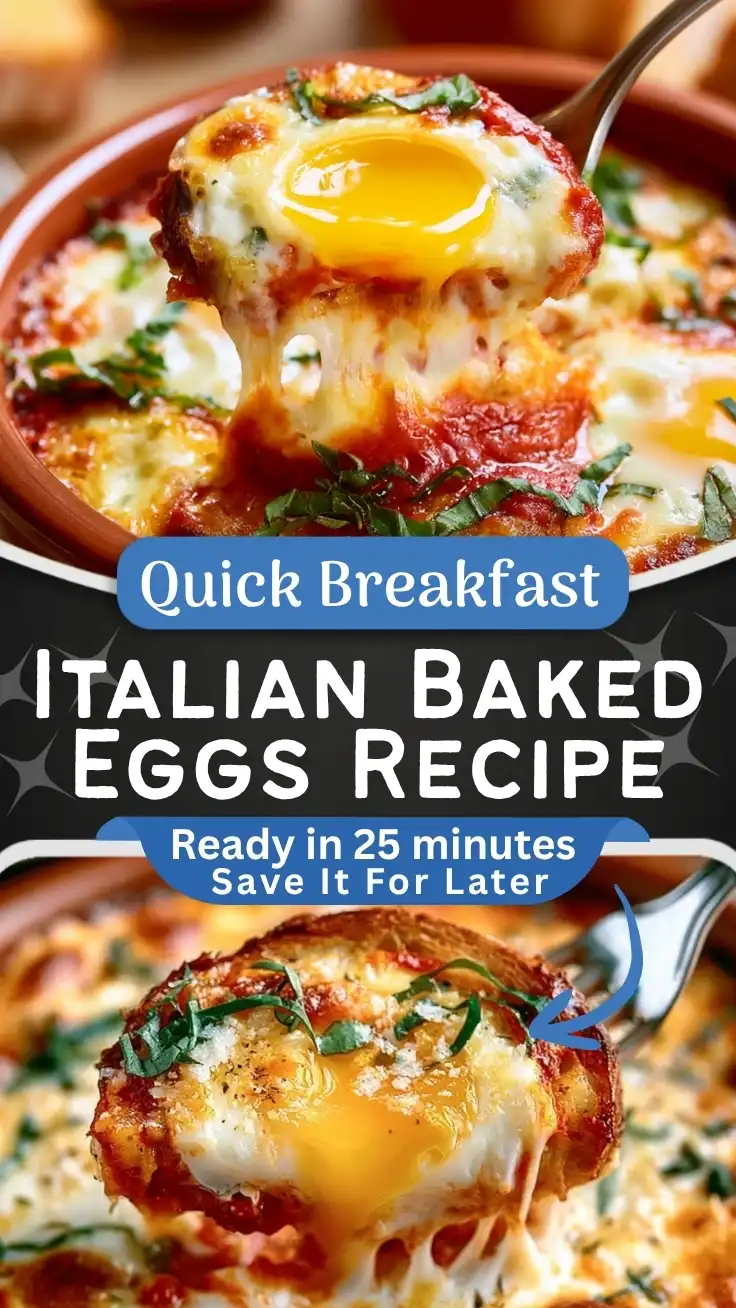 Flavorful Italian Baked Eggs
