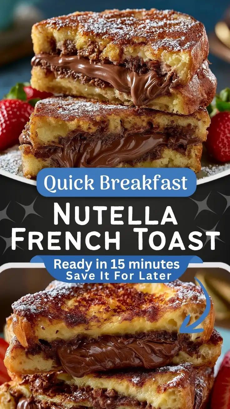 Easy Nutella French Toast