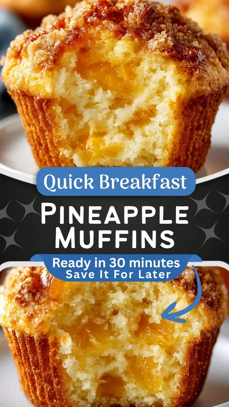 Delicious Pineapple Muffins