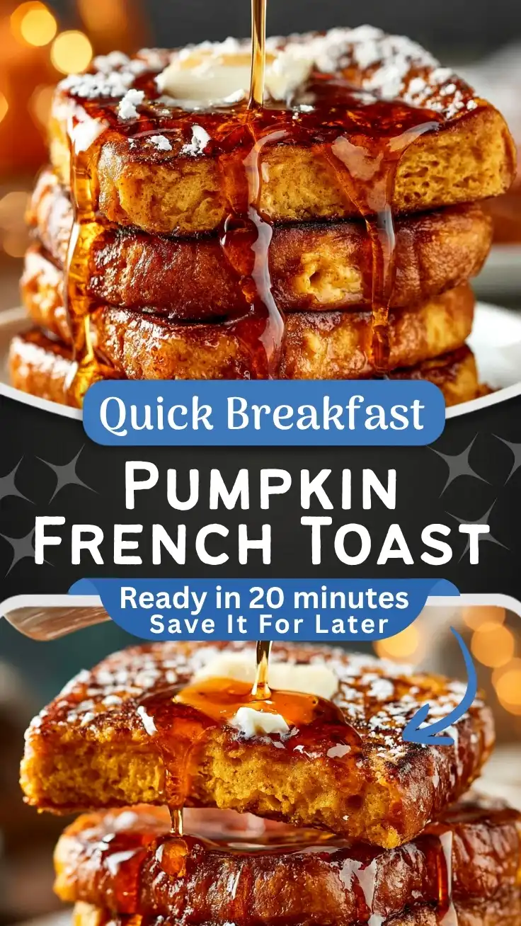 Delicious Pumpkin French Toast